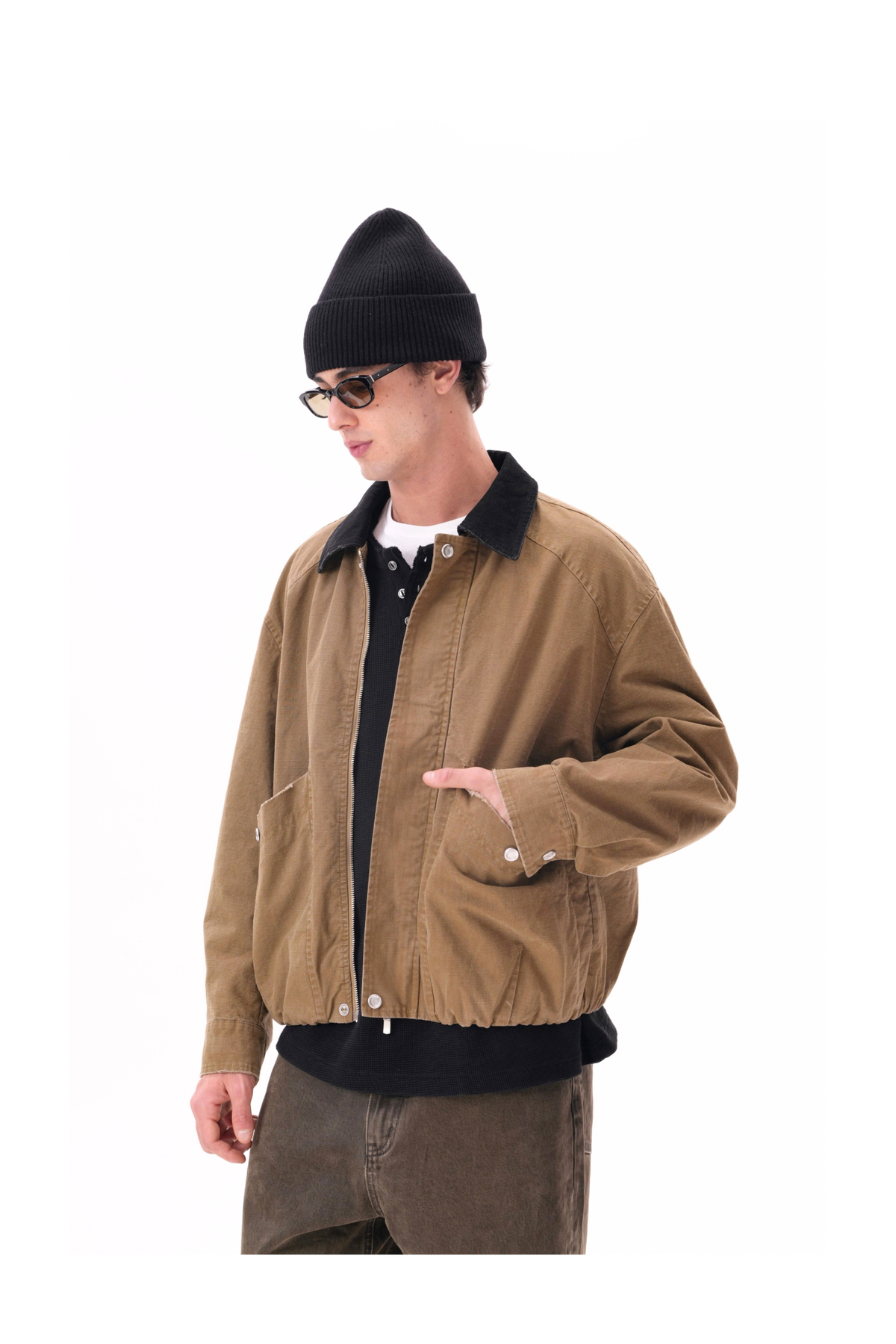 CORDUROY COLLAR JACKET