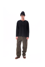 HEAVYWEIGHT COTTON HENLEY