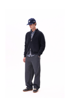STRAIGHT-LEG COTTON TROUSERS