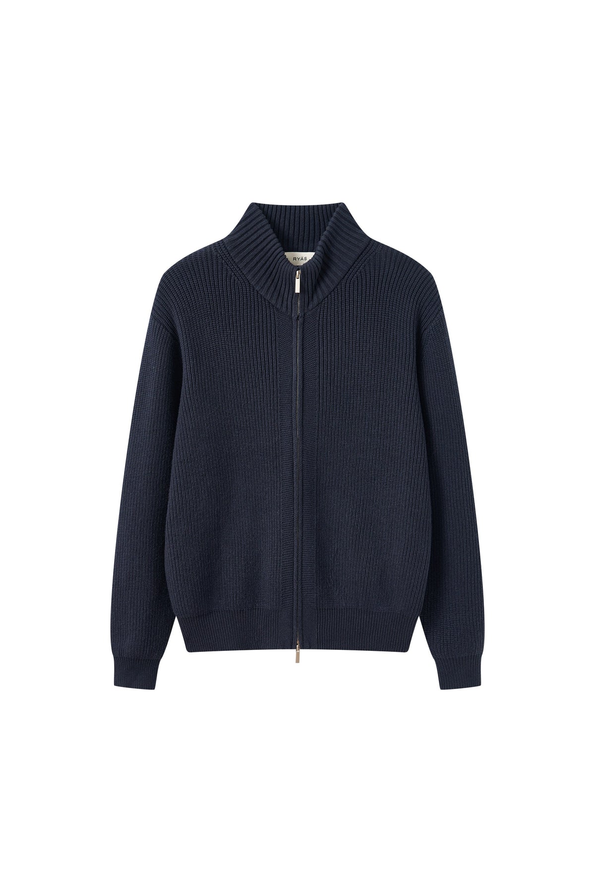 RIBBED KNIT CARDIGAN