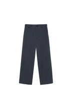 STRAIGHT-LEG COTTON TROUSERS