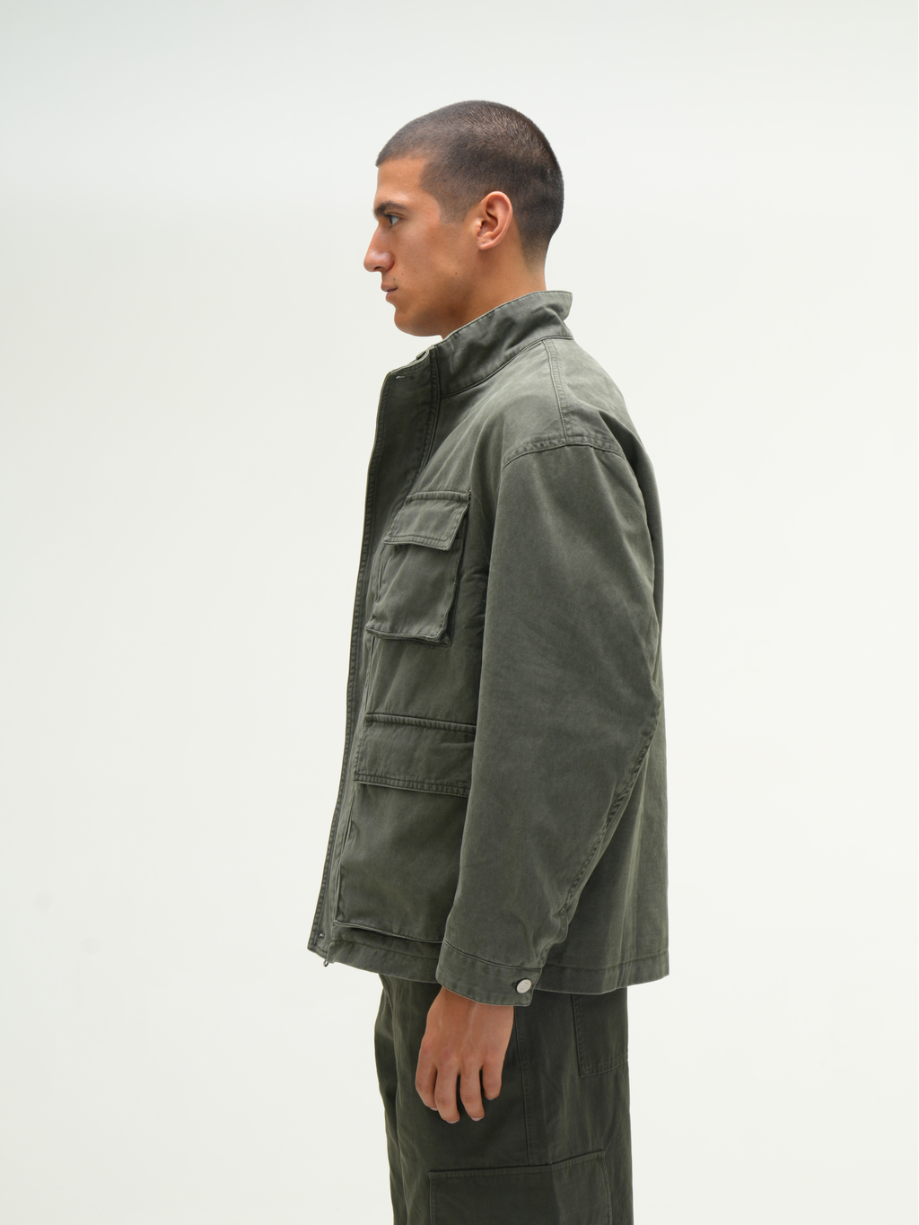 Cotton Military Jacket