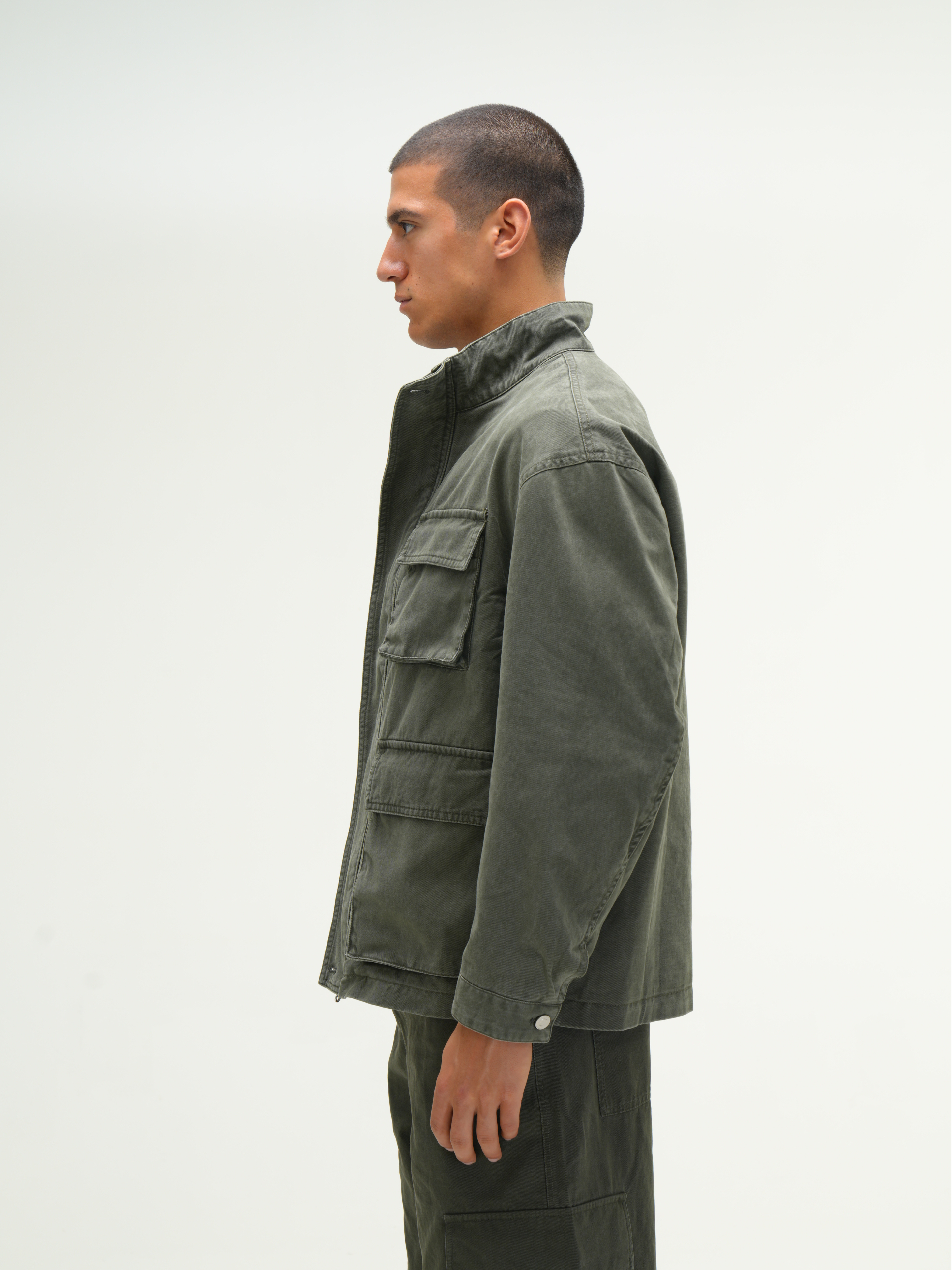 Cotton Military Jacket