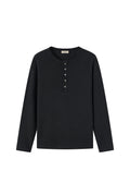 HEAVYWEIGHT COTTON HENLEY