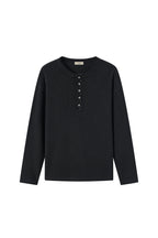 HEAVYWEIGHT COTTON HENLEY