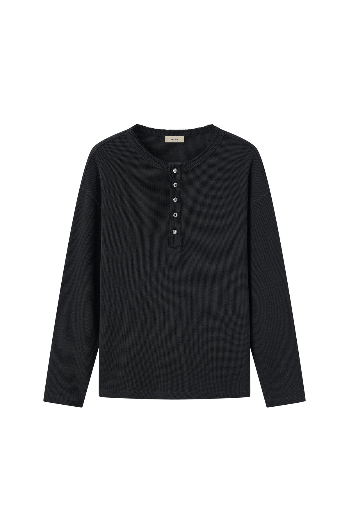 HEAVYWEIGHT COTTON HENLEY